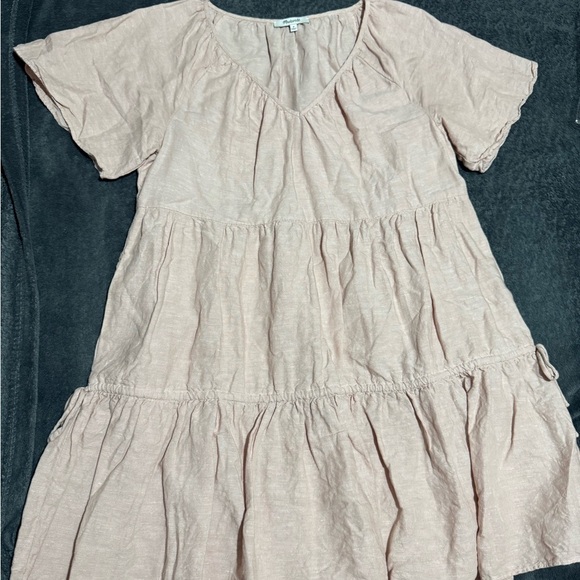 Madewell Light Pink Mini Dress - Picture 10 of 10